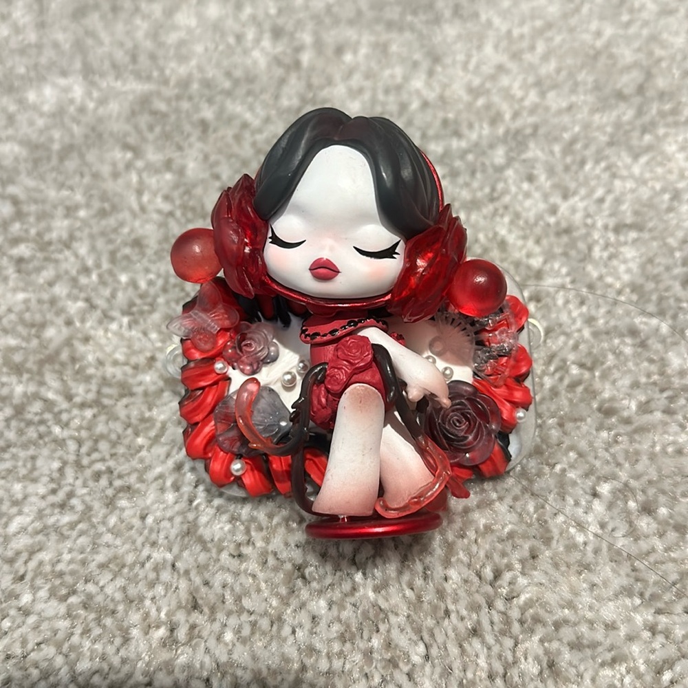 Hand made phone clip